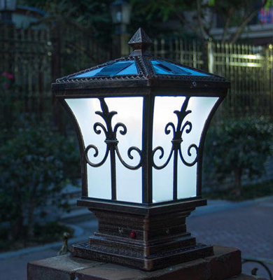 城关柱头灯 城关柱头灯